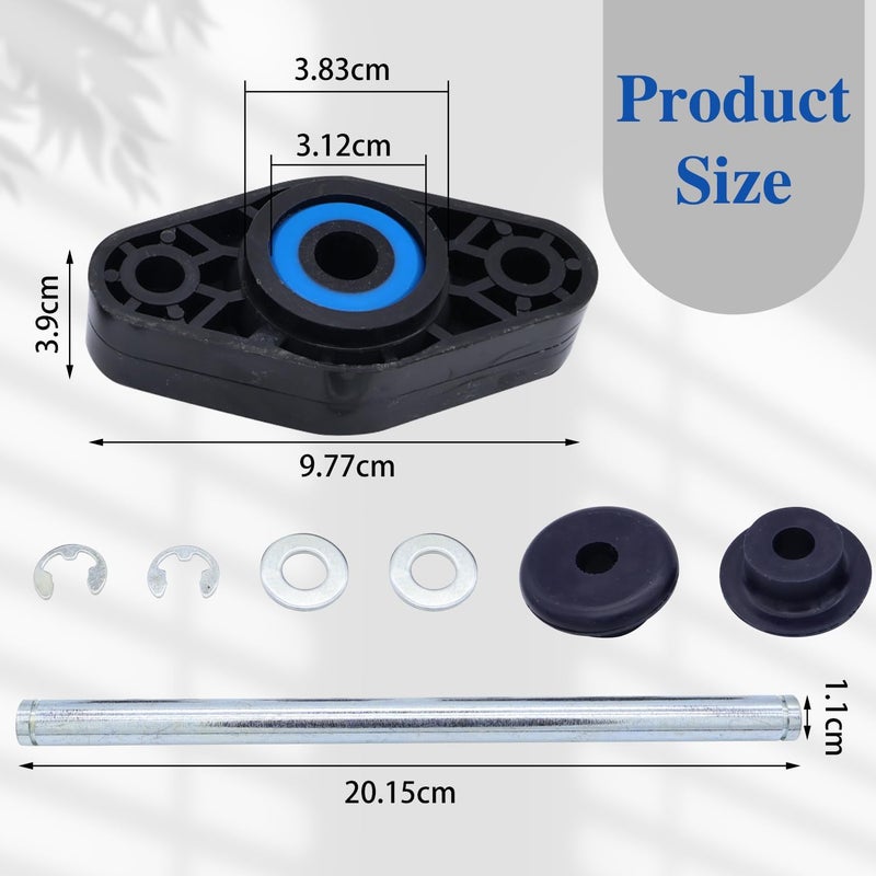 JADSOrBoBi Exhaust Mount Bushing Kit Compatible with Peterbilt & Kenworth, Replaces M136109K M13-6001 M13-1009 CB-2203-73 - Image 1
